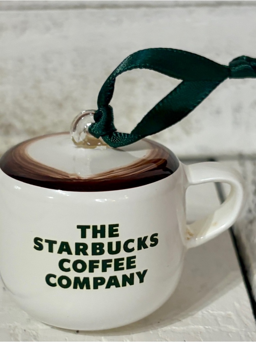 NWT 2025 Starbucks Christmas Holiday Espresso Cup Ornament